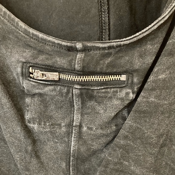 FP Movement by Free People Charcoal Hot Shot Halter Romper XS NWOT - Picture 5 of 6